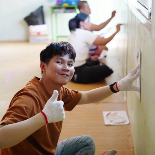 การเข้าร่วม ค่ายอาสา อยากลองลองเลย อำเภอปาย จังหวัดแม่ฮ่องสอน ของทีมงาน สุขสิริ เอสเตท – ในกิจกรรมการมอบความสุข คืนสังคมโดย สุขสิริ